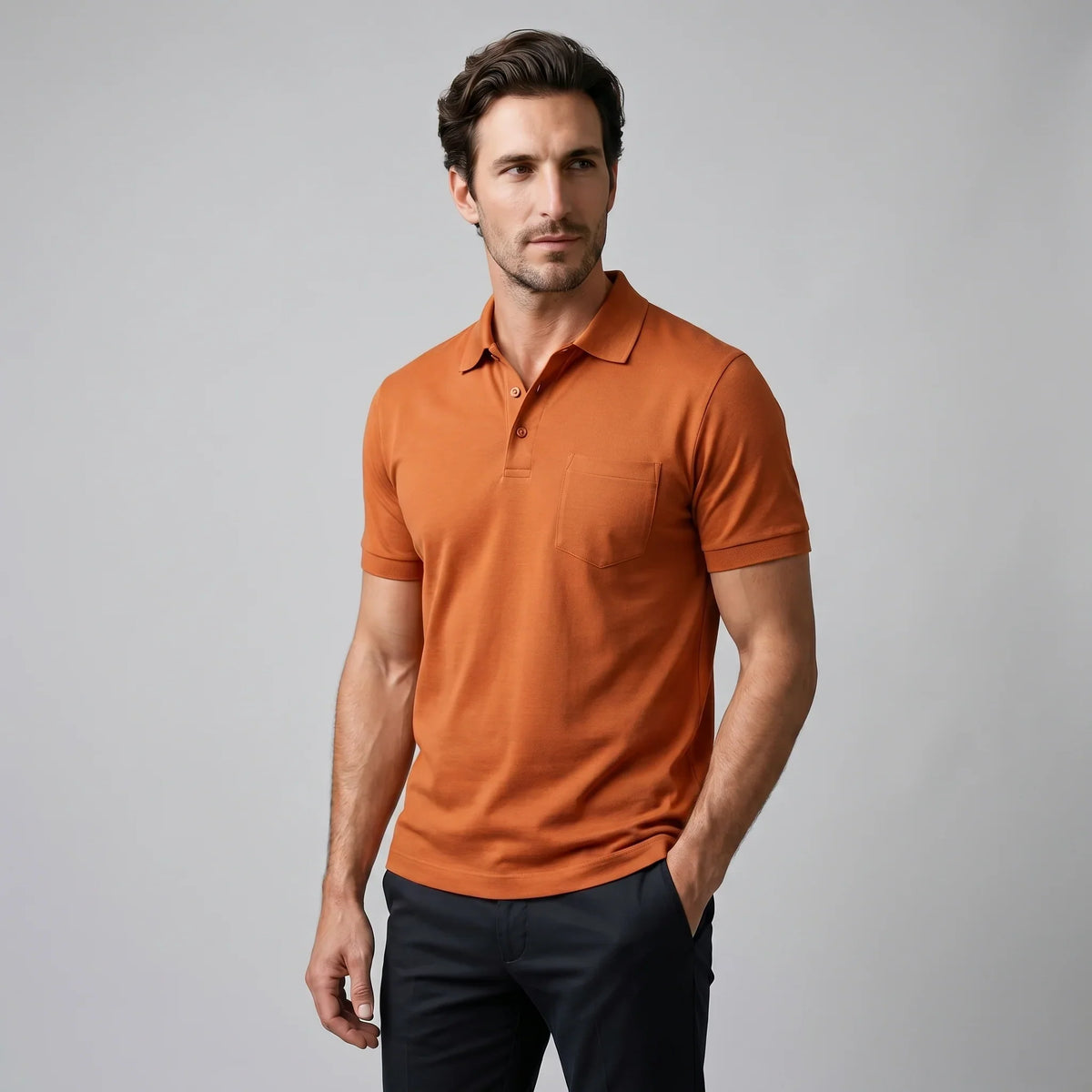 Men's Slim Fit Polo Shirt 11