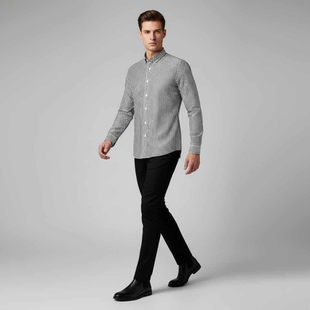 Antonio Striped Shirt | Men's Dress Shirt for Summer Style