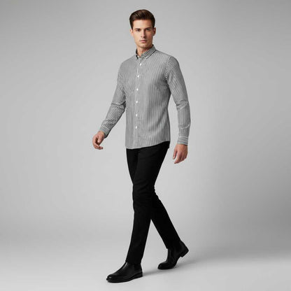 Antonio Striped Shirt | Men's Dress Shirt for Summer Style