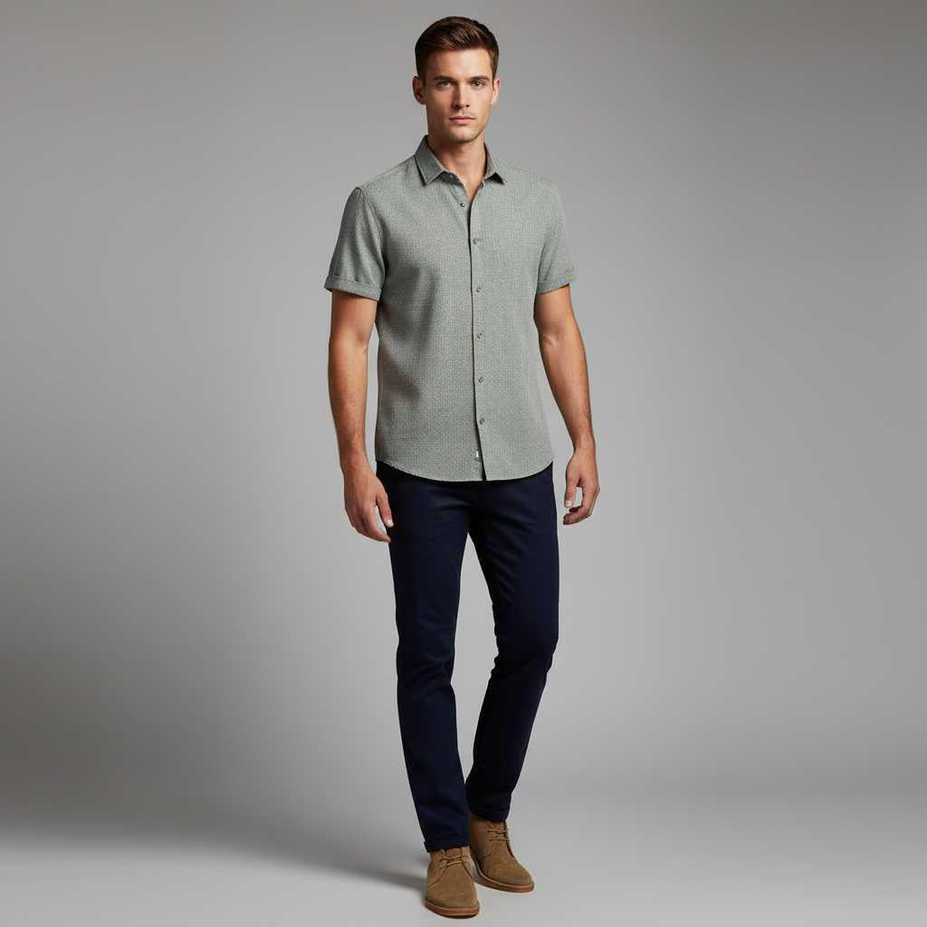 Men's Casual Summer Shirt | Essential Leisurewear for Men