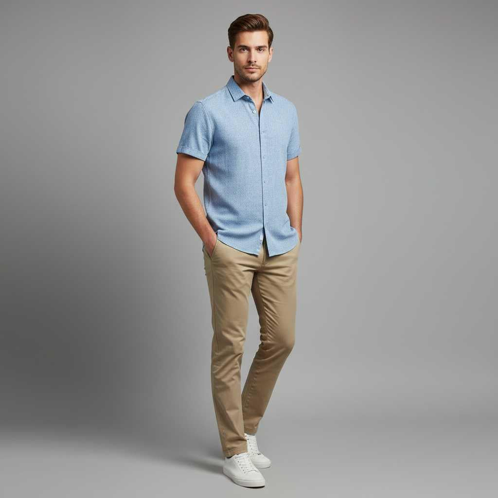 Men's Casual Summer Shirt | Essential Leisurewear for Men