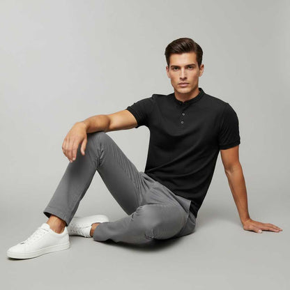 Men's Elegant Polo Shirt | Classic Casual Polo Shirts