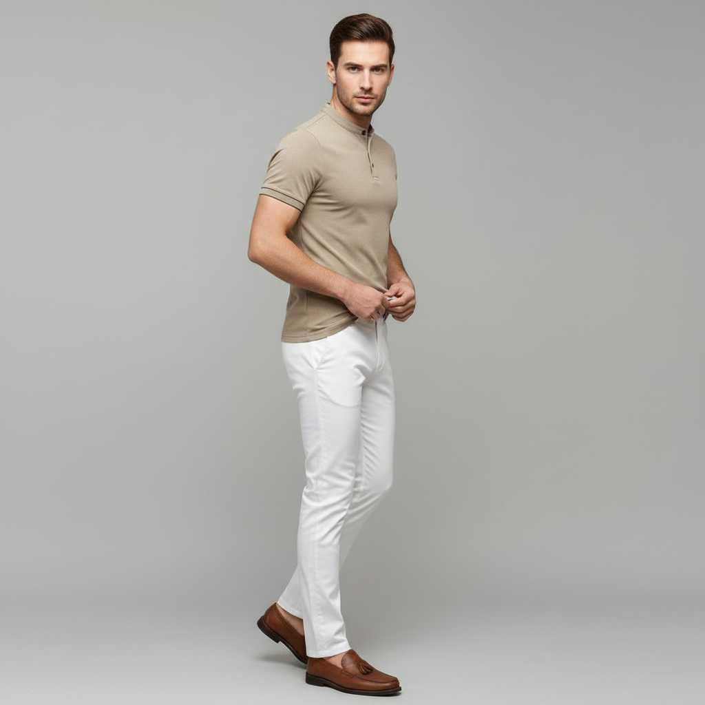 Men's Elegant Polo Shirt | Classic Casual Polo Shirts