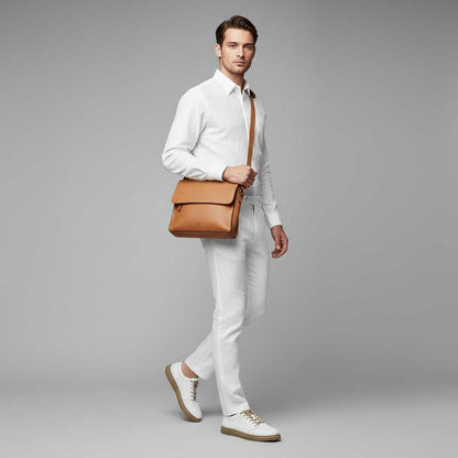 Men's Leather Sneakers | Stylish Mens Trainers
