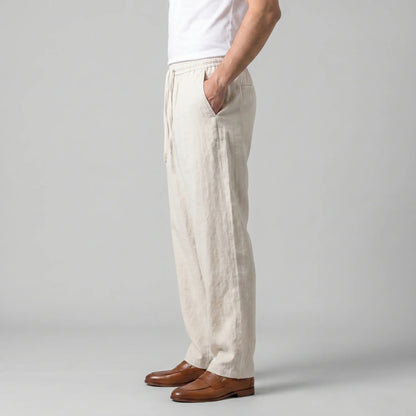 Men's Baggy Linen Pants 1