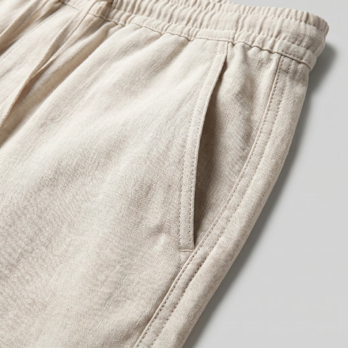 Men's Baggy Linen Pants 2