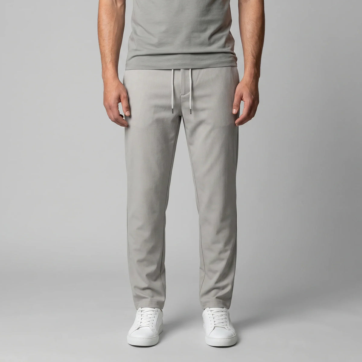 Men's Drawstring Tailored Trousers 0
