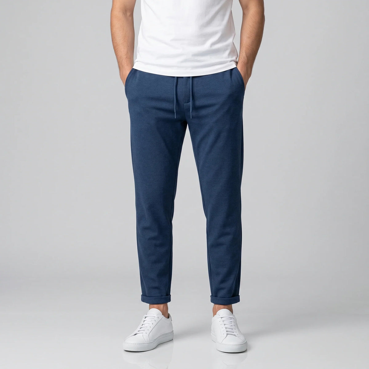 Men's Drawstring Tailored Trousers 11