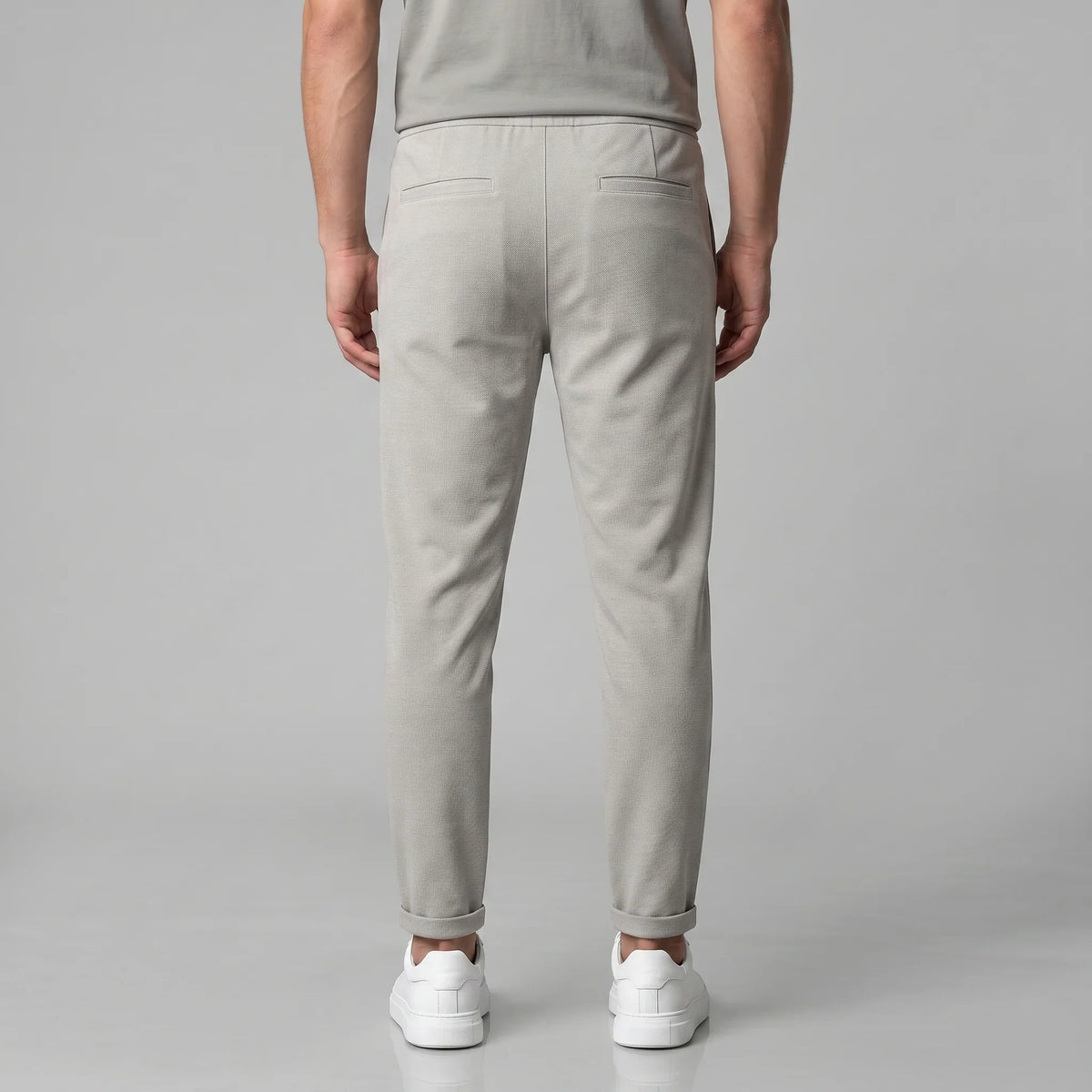 Men's Drawstring Tailored Trousers 2