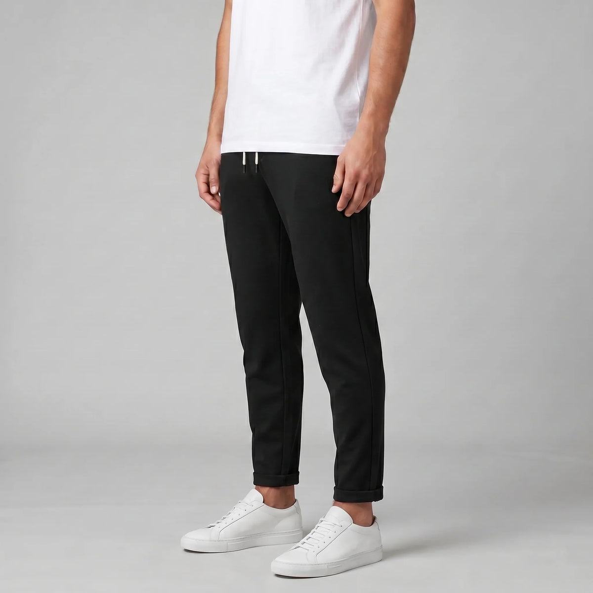 Men's Drawstring Tailored Trousers 6