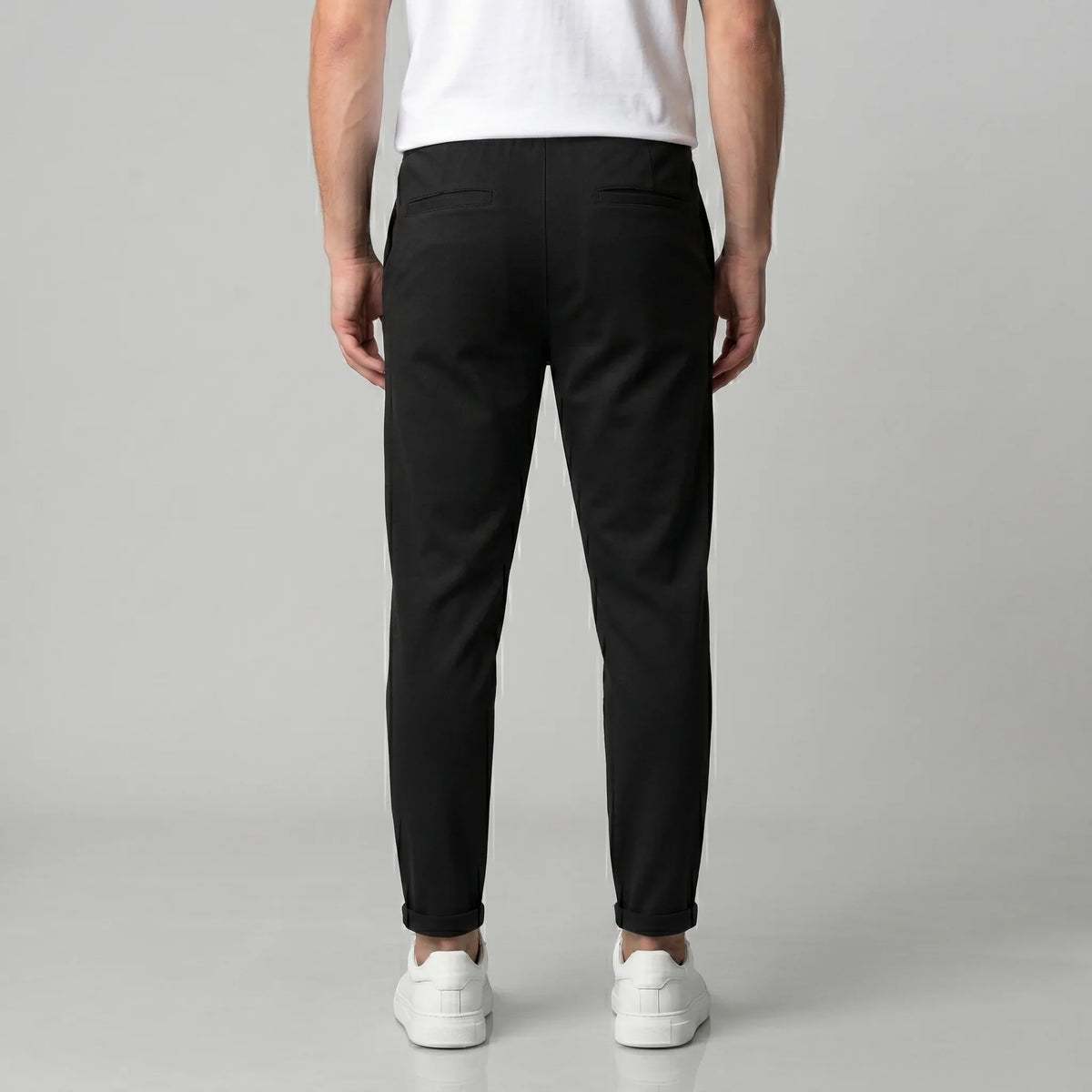 Men's Drawstring Tailored Trousers 7