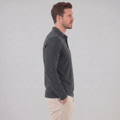 Men's Long Sleeve Polo Shirt 6