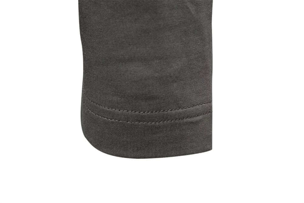 Men's Long Sleeve Polo Shirt with Half-Zip Collar | Polo Shirts 8