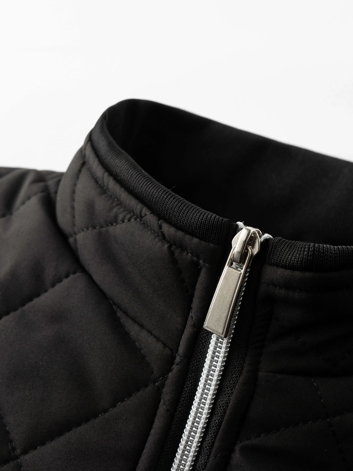 Men's Quilted Winter Jacket | Men's Winter Coat Warm Long Sleeve 4