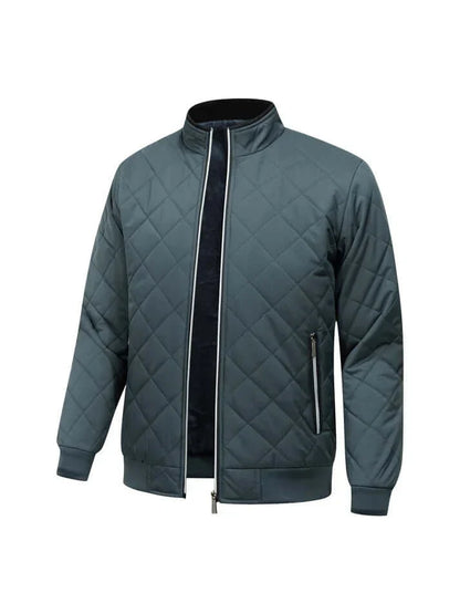 Men's Quilted Winter Jacket | Men's Winter Coat Warm Long Sleeve 7