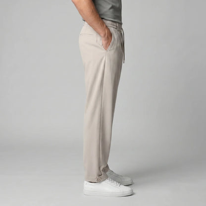 Men's Relaxed Drawstring Tapered Trousers 6