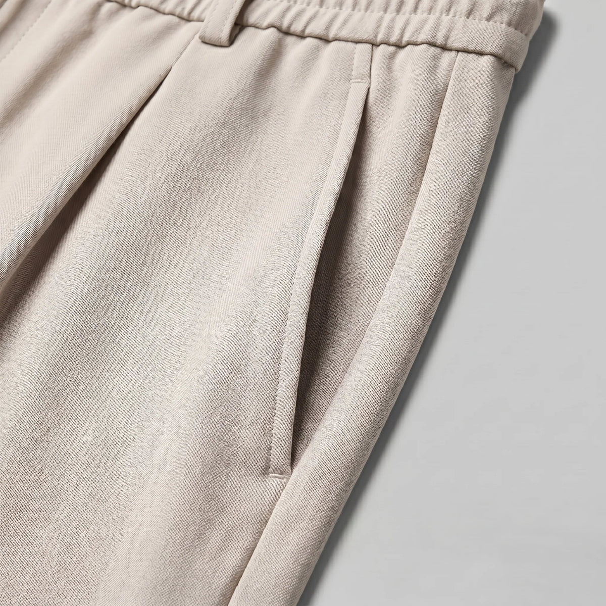 Men's Relaxed Drawstring Tapered Trousers 8