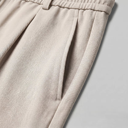 Men's Relaxed Drawstring Tapered Trousers 8