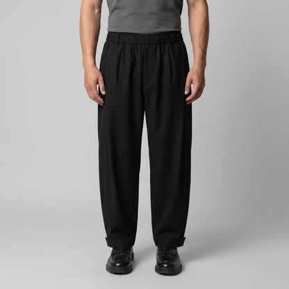 Men's Relaxed Drawstring Tapered Trousers 9