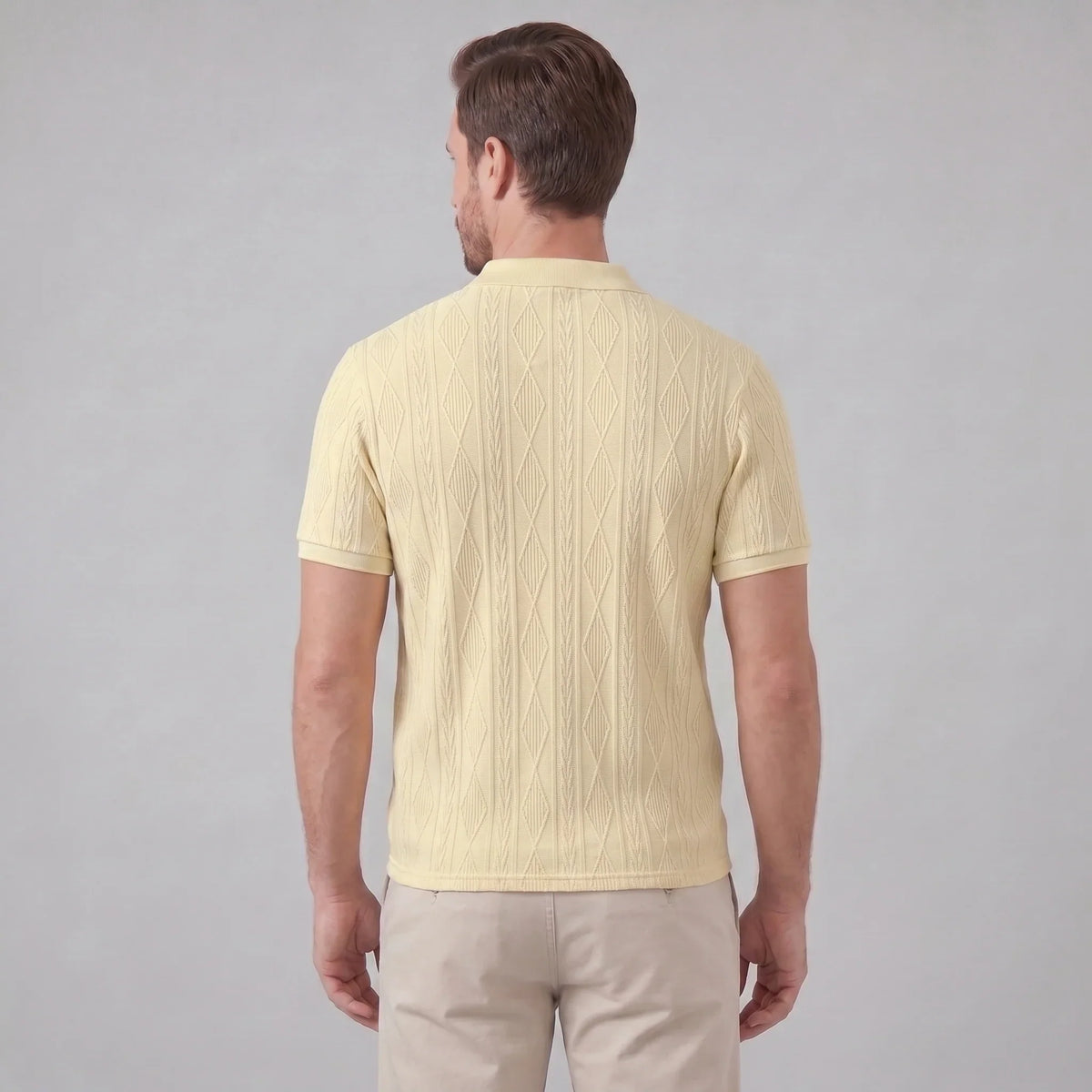 Men's Short Sleeve Polo Shirt - Casual Classic Design 7